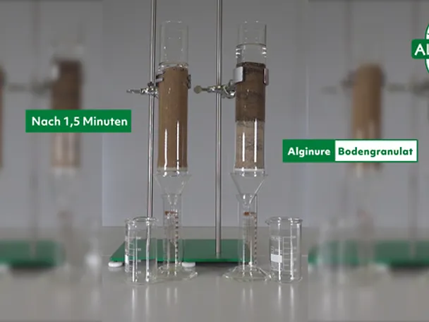 Versuch Wasserbindung